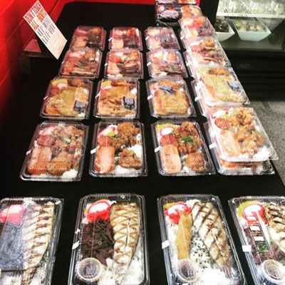 image of catering food at Restaurant Kenichi